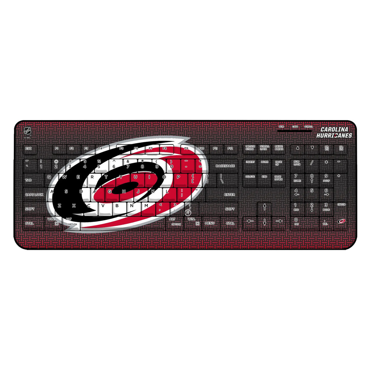 Carolina Hurricanes Linen Wireless USB Keyboard
