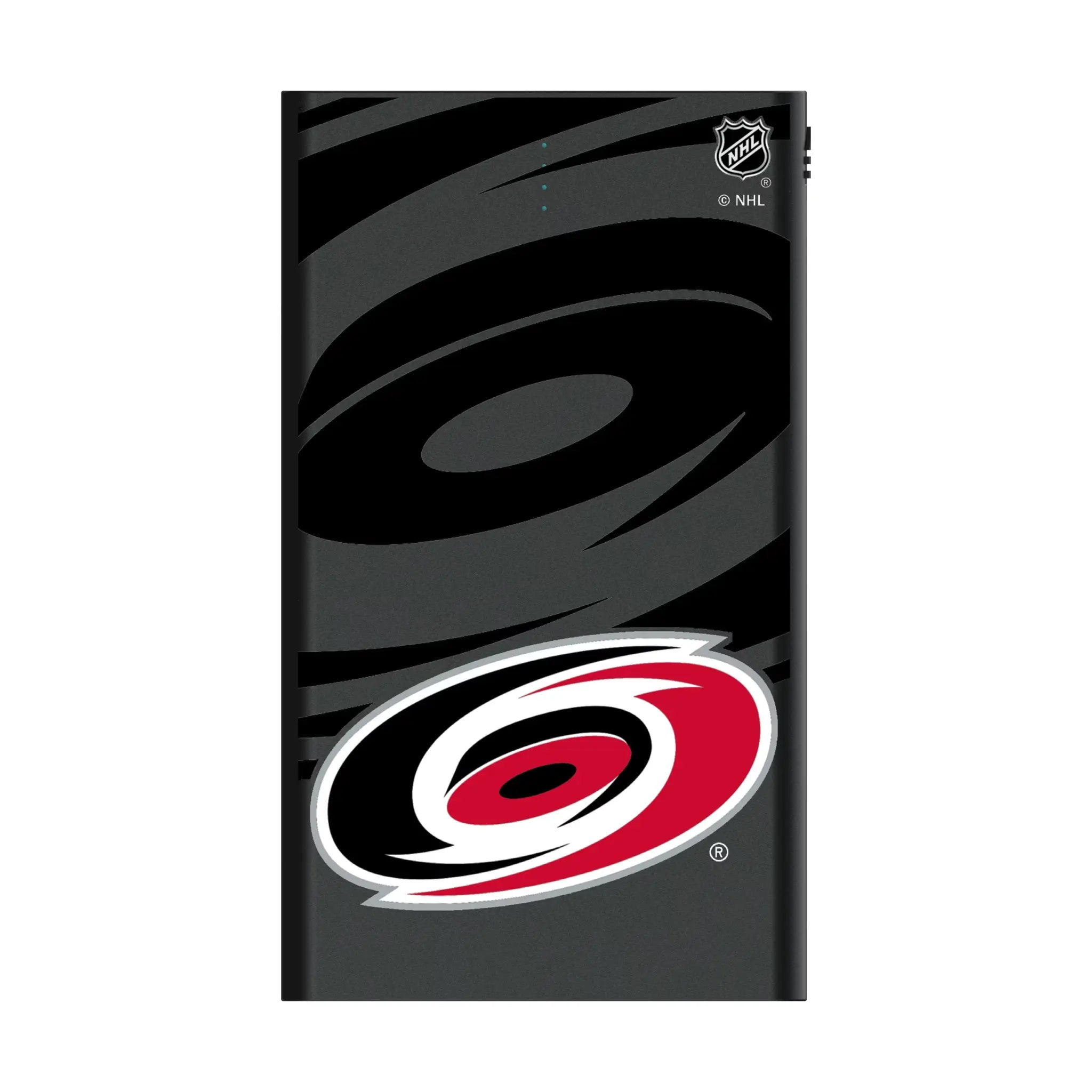 Carolina Hurricanes Monocolor Tilt 5000mAh Flat Power Bank