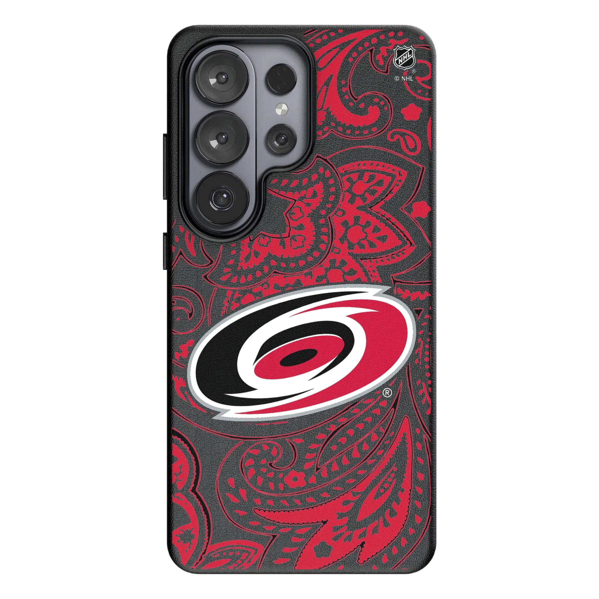 Carolina Hurricanes Paisley Galaxy MagSafe Compatible Phone Case for Samsung Galaxy#Device_Galaxy S26 Ultra