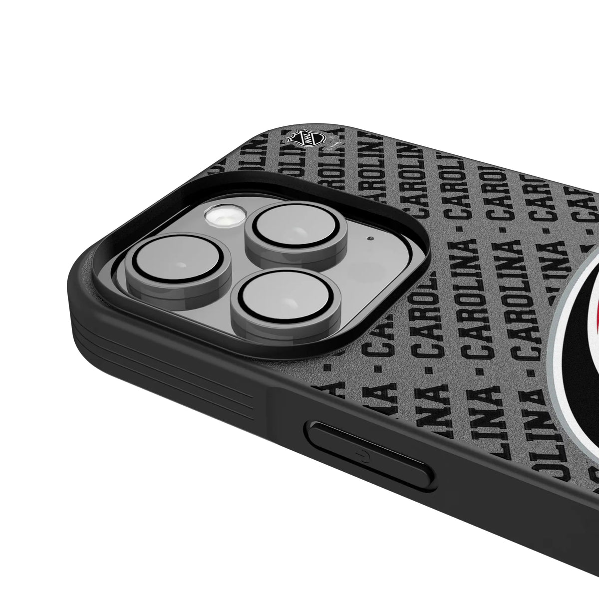 Carolina Hurricanes Personalized EndZone Plus iPhone Bump Phone Case for Apple iPhone - Detail