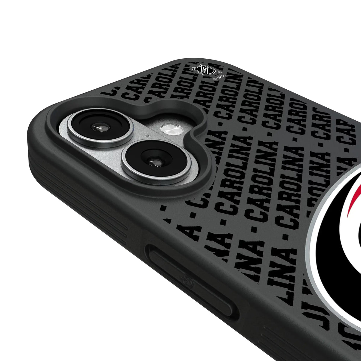 Carolina Hurricanes Personalized EndZone Plus iPhone Bump Phone Case for Apple iPhone - Detail#Device_iPhone 17