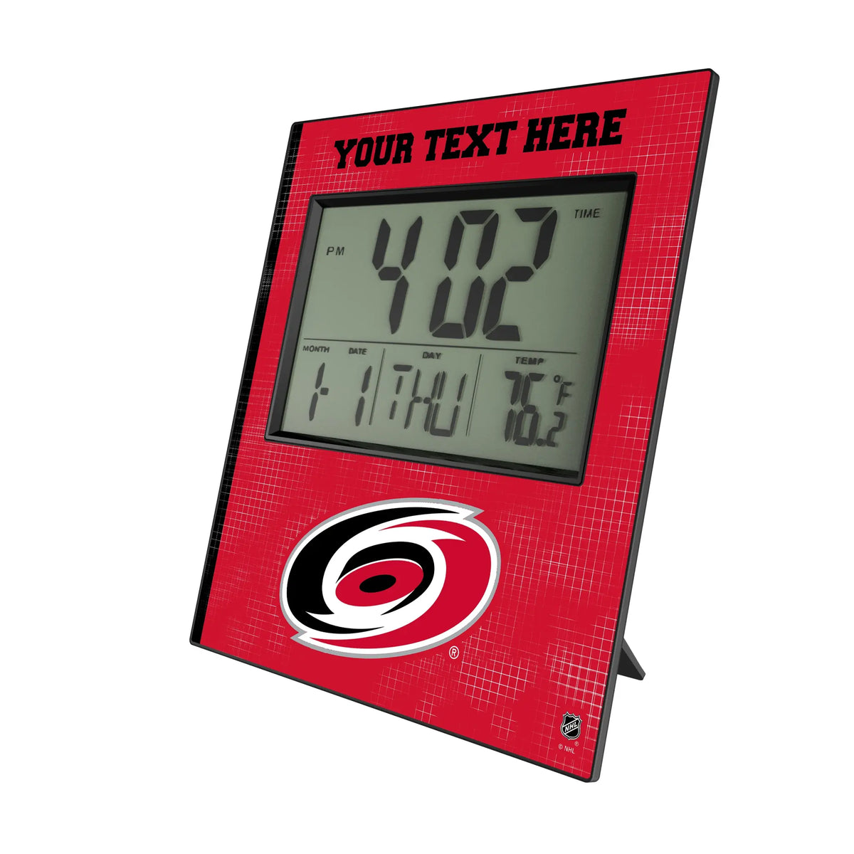 Carolina Hurricanes Personalized Hatch Wall Clock