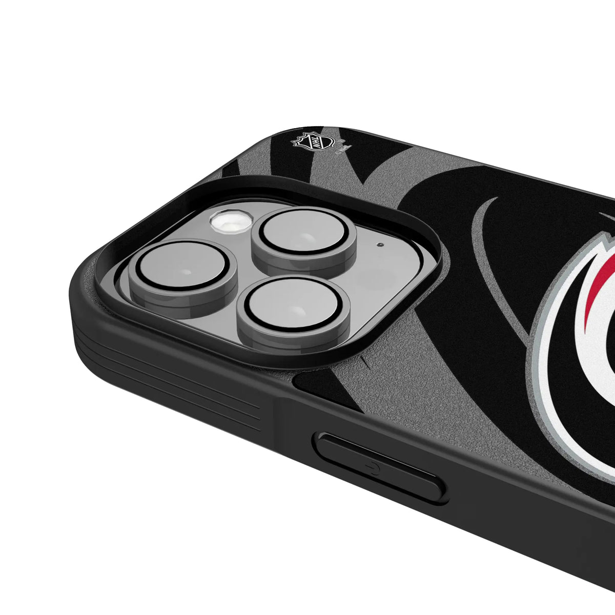 Carolina Hurricanes Personalized Tilt iPhone Bump Phone Case for Apple iPhone - Detail