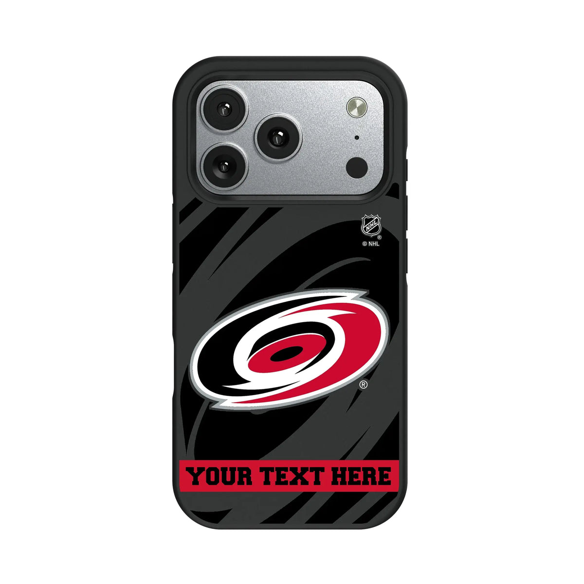 Carolina Hurricanes Personalized Tilt iPhone Bump Phone Case for Apple iPhone#Device_iPhone 17 Pro