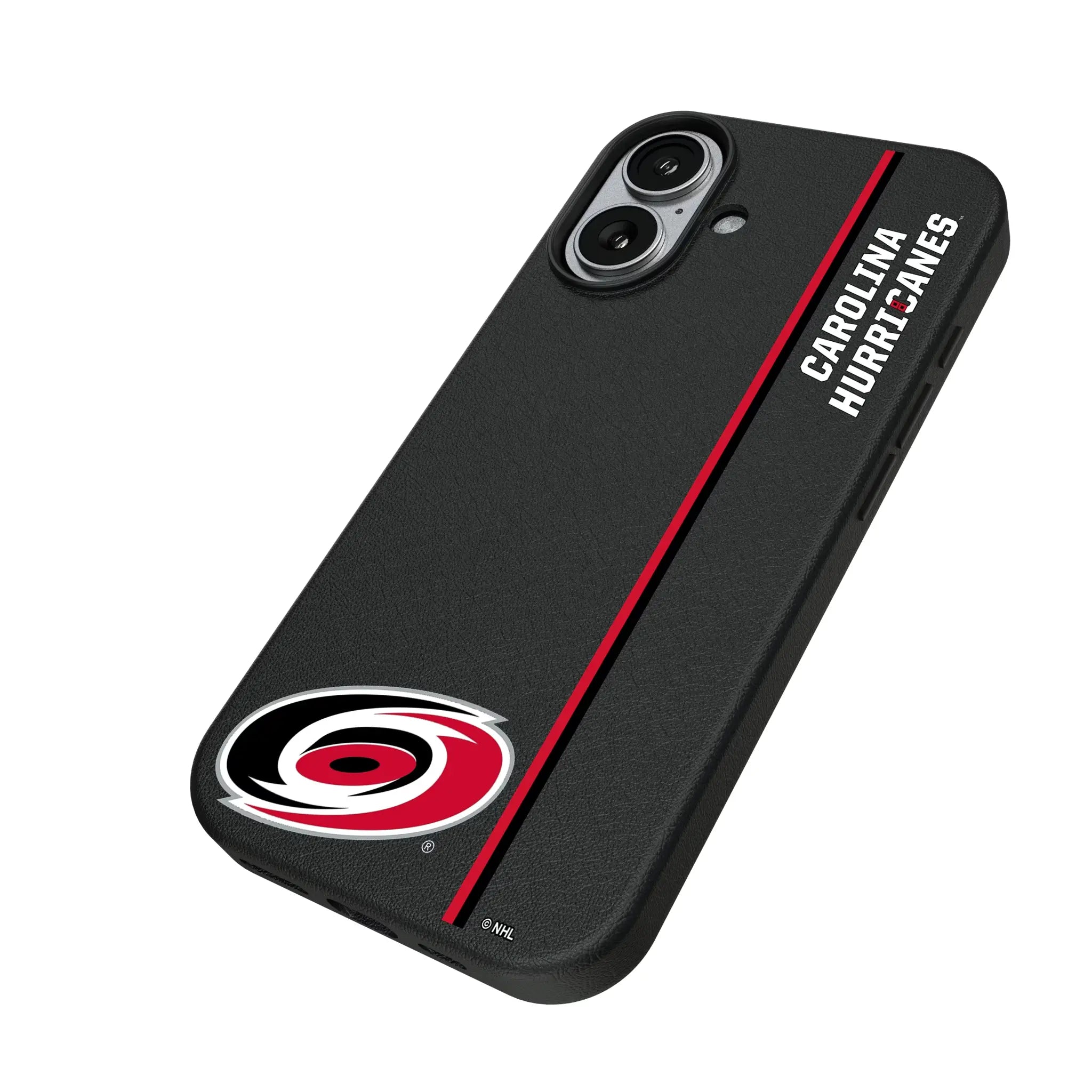 Carolina Hurricanes Sidebar iPhone MagSafe Compatible Phone Case for Apple iPhone - Isometric View#Device_iPhone 17