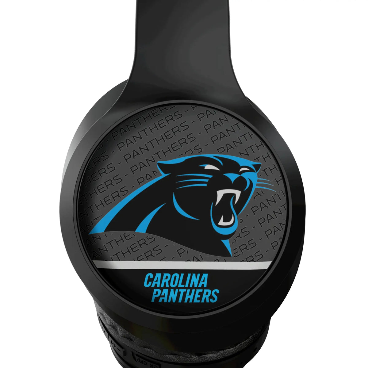Carolina Panthers Endzone Plus Wireless Over-Ear Headphones With Case - Detail