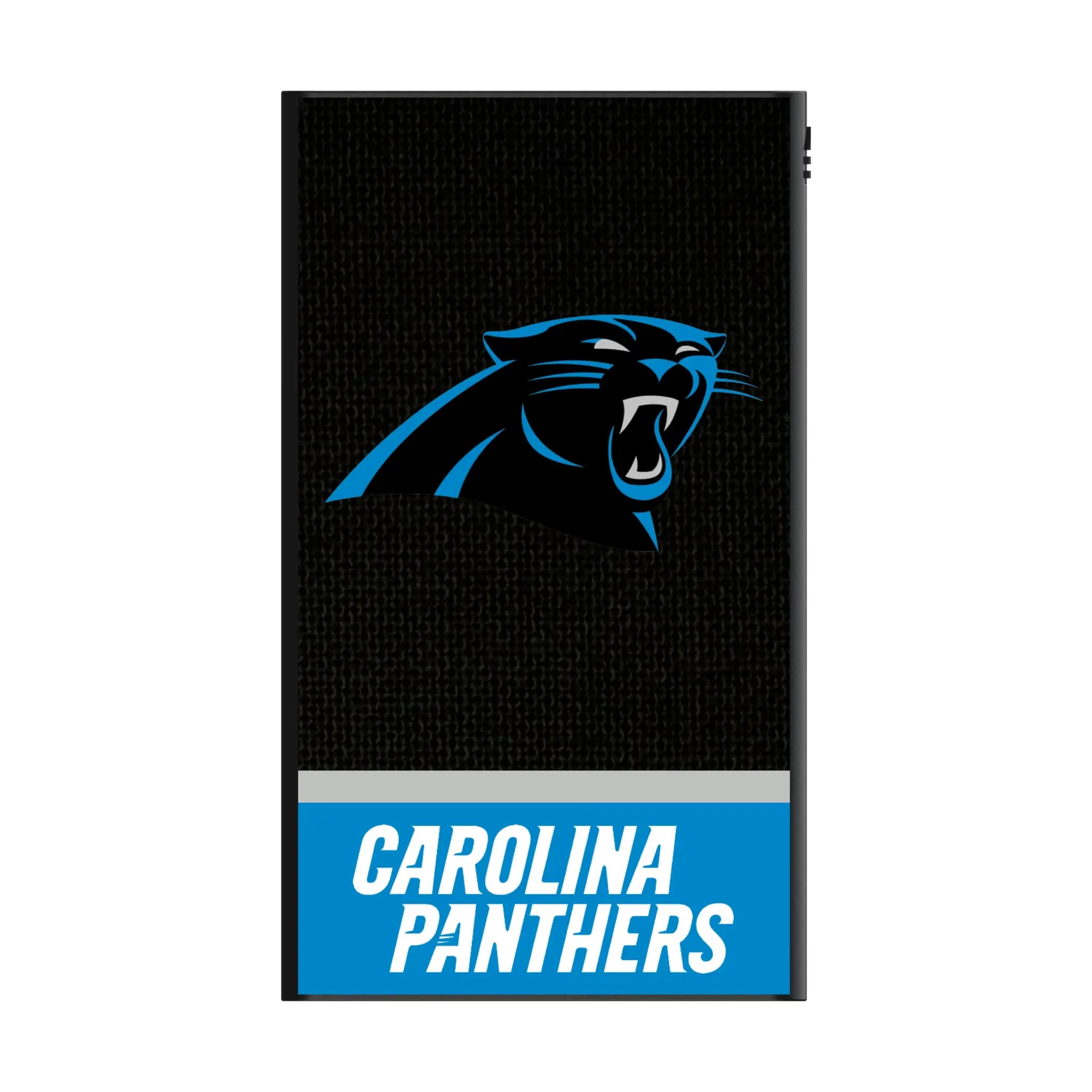 Carolina Panthers Endzone Solid 5000mAh Flat Power Bank