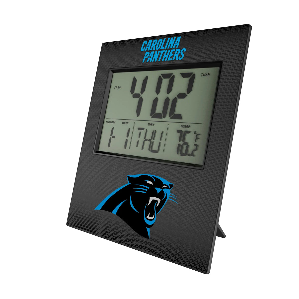 Carolina Panthers Linen Wall Clock