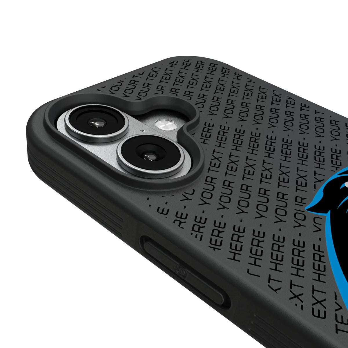 Carolina Panthers Personalized EndZone Plus iPhone Bump Phone Case for Apple iPhone - Detail#Device_iPhone 17