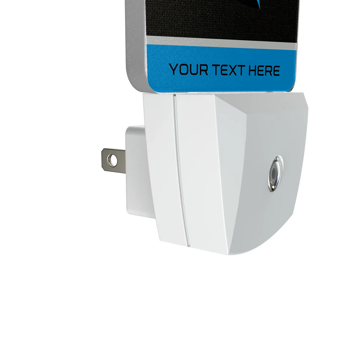 Carolina Panthers Personalized Endzone Solid Night Light 2-Pack - Detail