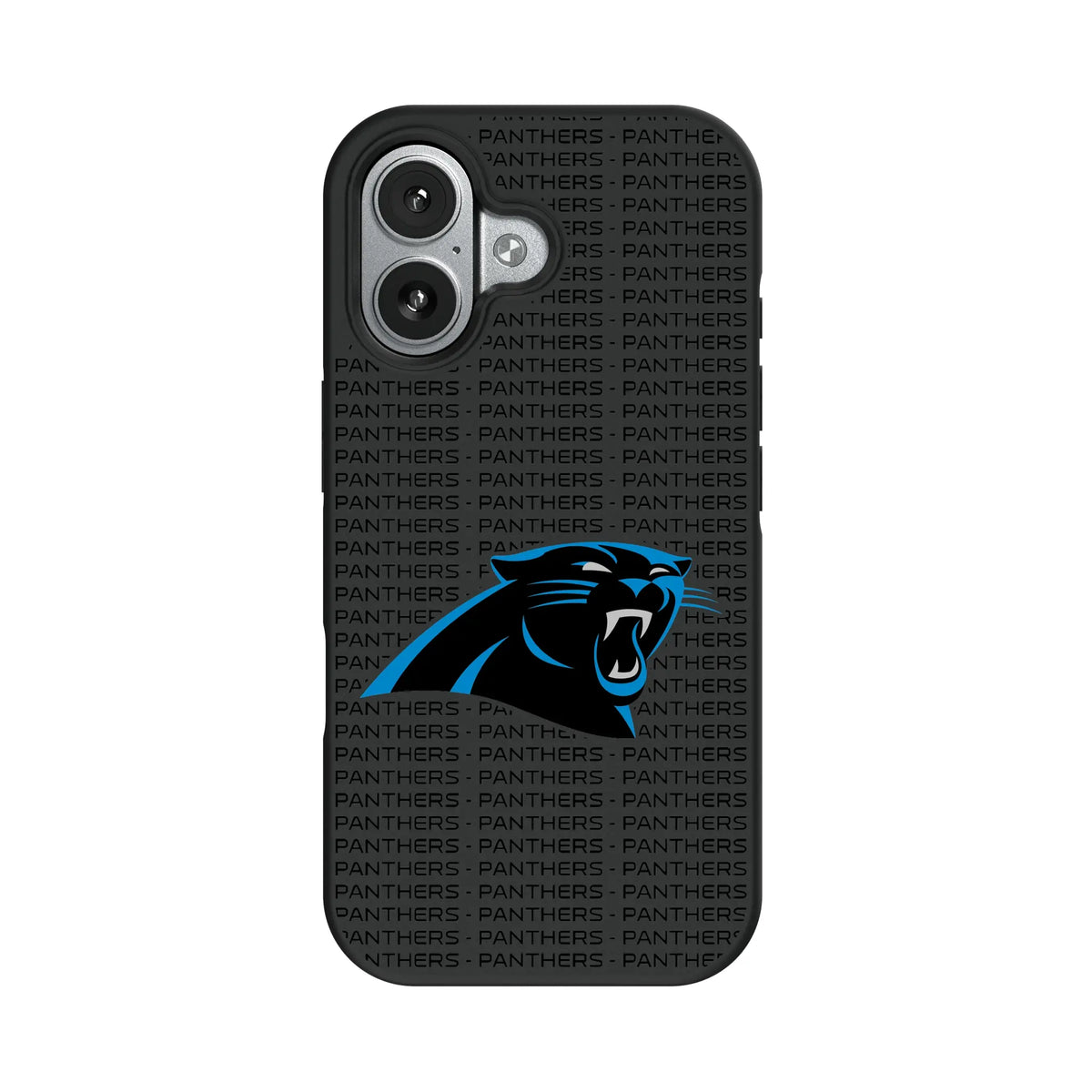 Carolina Panthers Text Backdrop iPhone Bump Phone Case for Apple iPhone#Device_iPhone 17