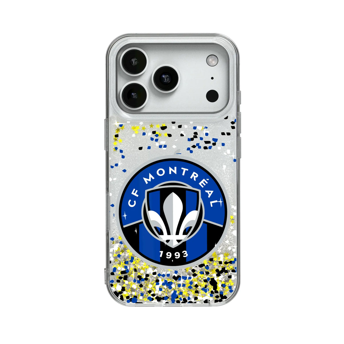 CF Montreal Confetti Glitter Phone Case for Apple iPhone