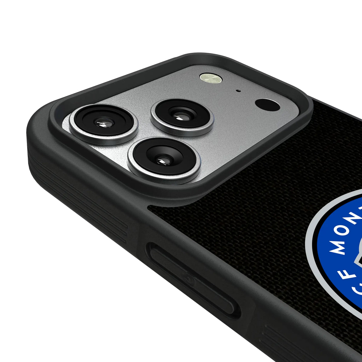 CF Montreal Diagonal Stripe iPhone Bump Phone Case for Apple iPhone - Detail#Device_iPhone 17 Pro
