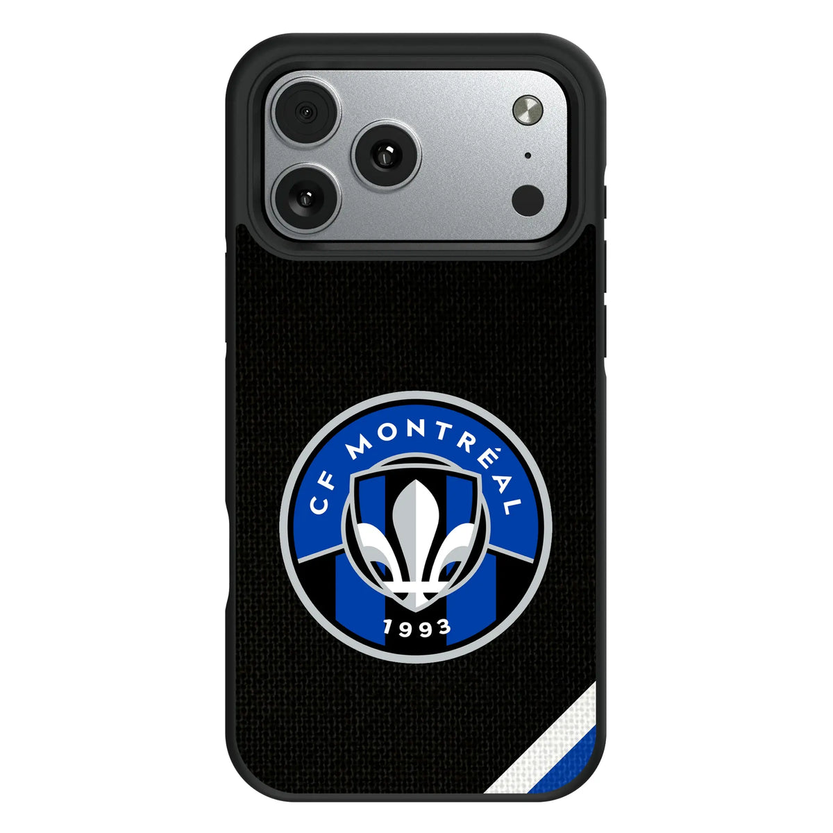 CF Montreal Diagonal Stripe iPhone Bump Phone Case for Apple iPhone#Device_iPhone 17 Pro Max
