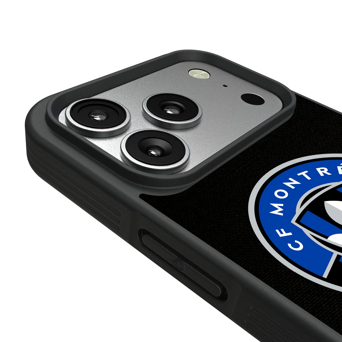 CF Montreal Endzone Solid iPhone Bump Phone Case for Apple iPhone - Detail#Device_iPhone 17 Pro