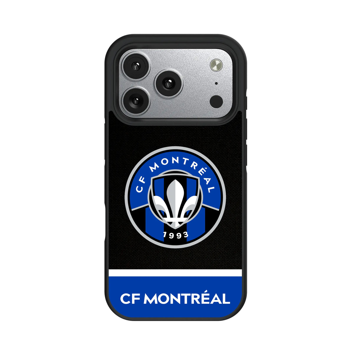 CF Montreal Endzone Solid iPhone Bump Phone Case for Apple iPhone#Device_iPhone 17 Pro