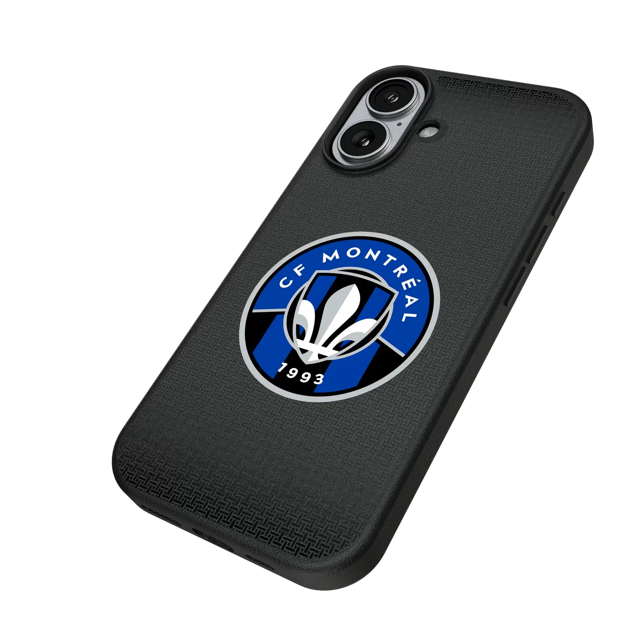 CF Montreal Linen iPhone MagSafe Compatible Phone Case for Apple iPhone - Isometric View#Device_iPhone 17