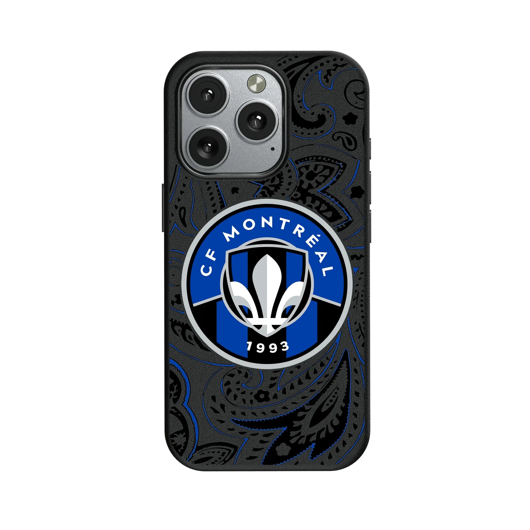 CF Montreal Paisley iPhone MagSafe Compatible Phone Case for Apple iPhone