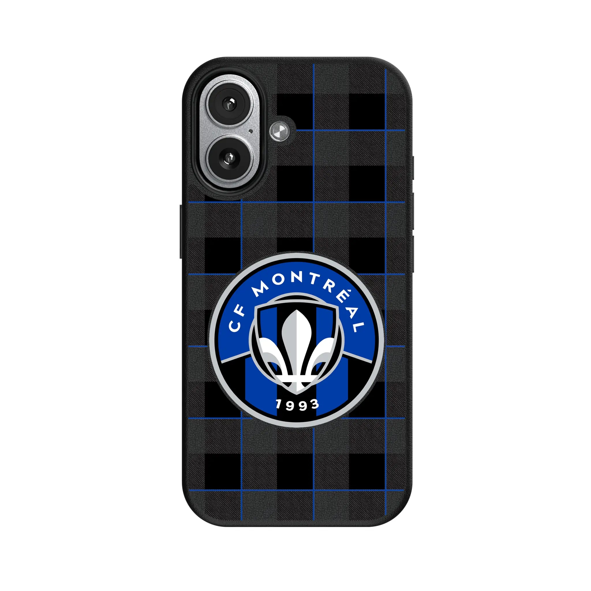 CF Montreal Plaid iPhone MagSafe Compatible Phone Case for Apple iPhone#Device_iPhone 17