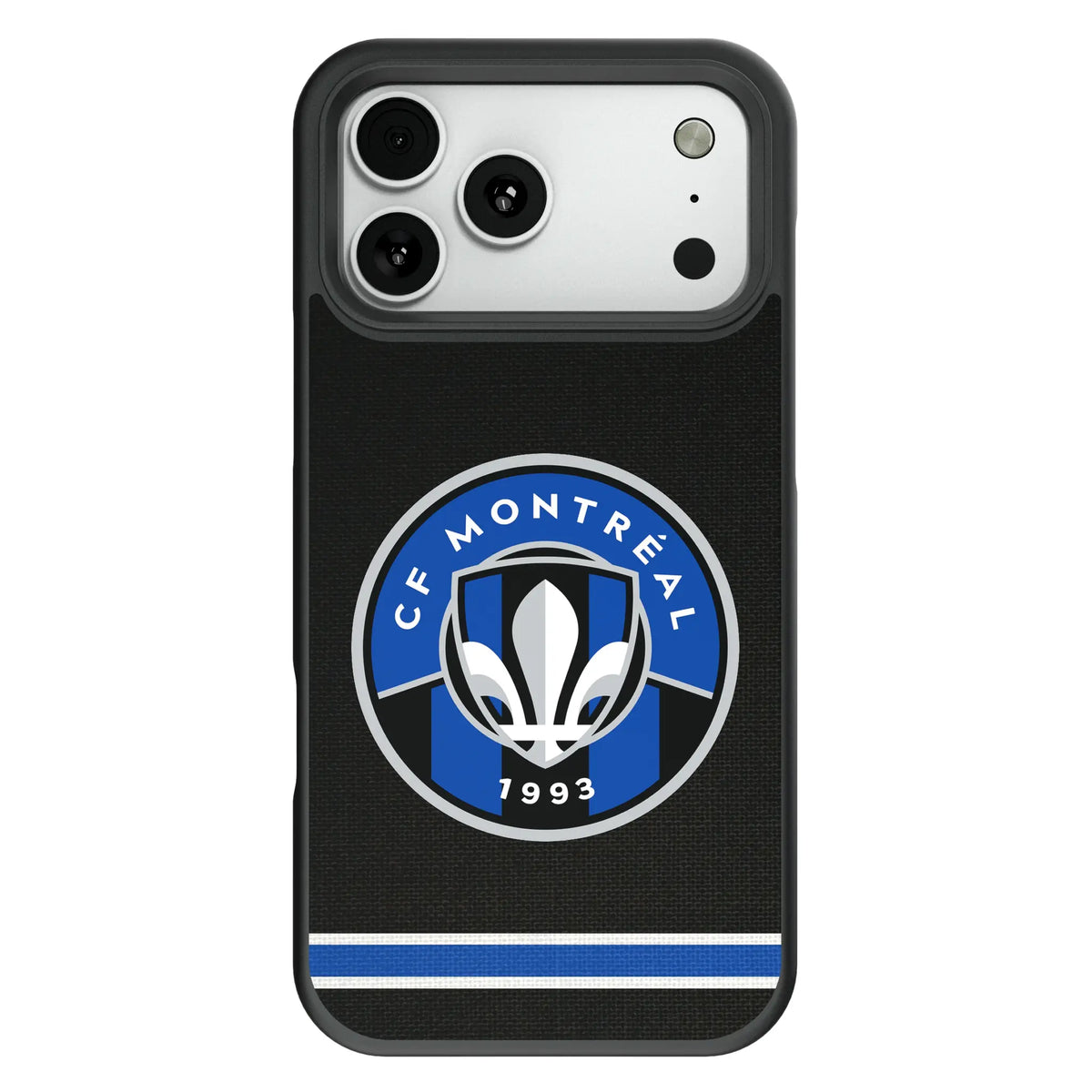 CF Montreal Stripe Bump Phone Case for Apple iPhone