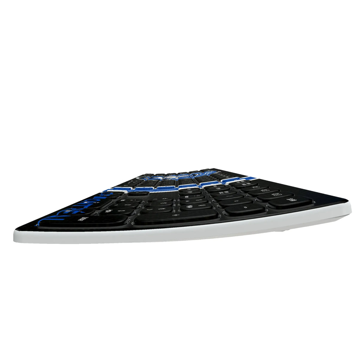 CF Montreal Stripe KKB605 Curved Wireless Keyboard