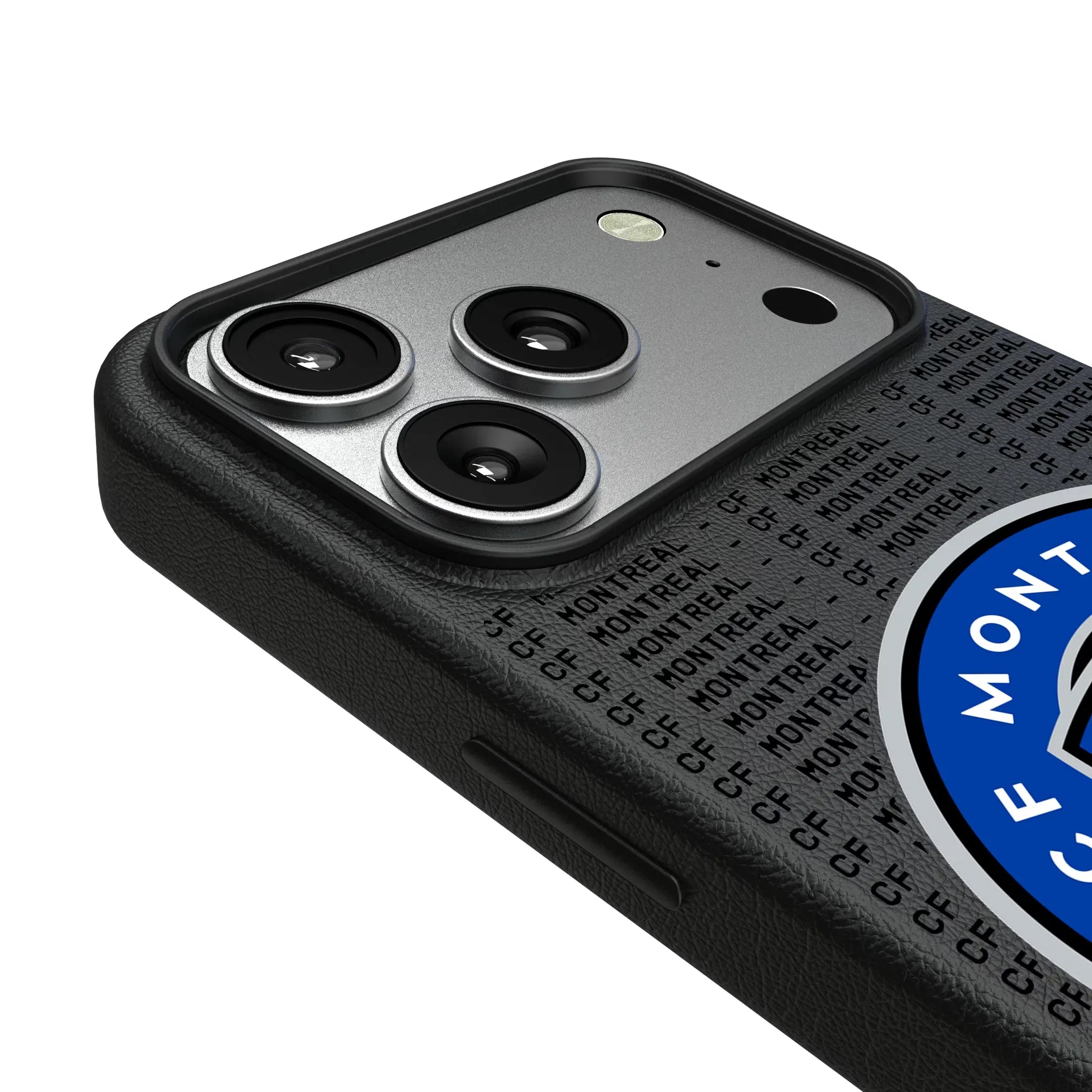 CF Montreal Text Backdrop iPhone MagSafe Compatible Phone Case for Apple iPhone - Detail#Device_iPhone 17 Pro