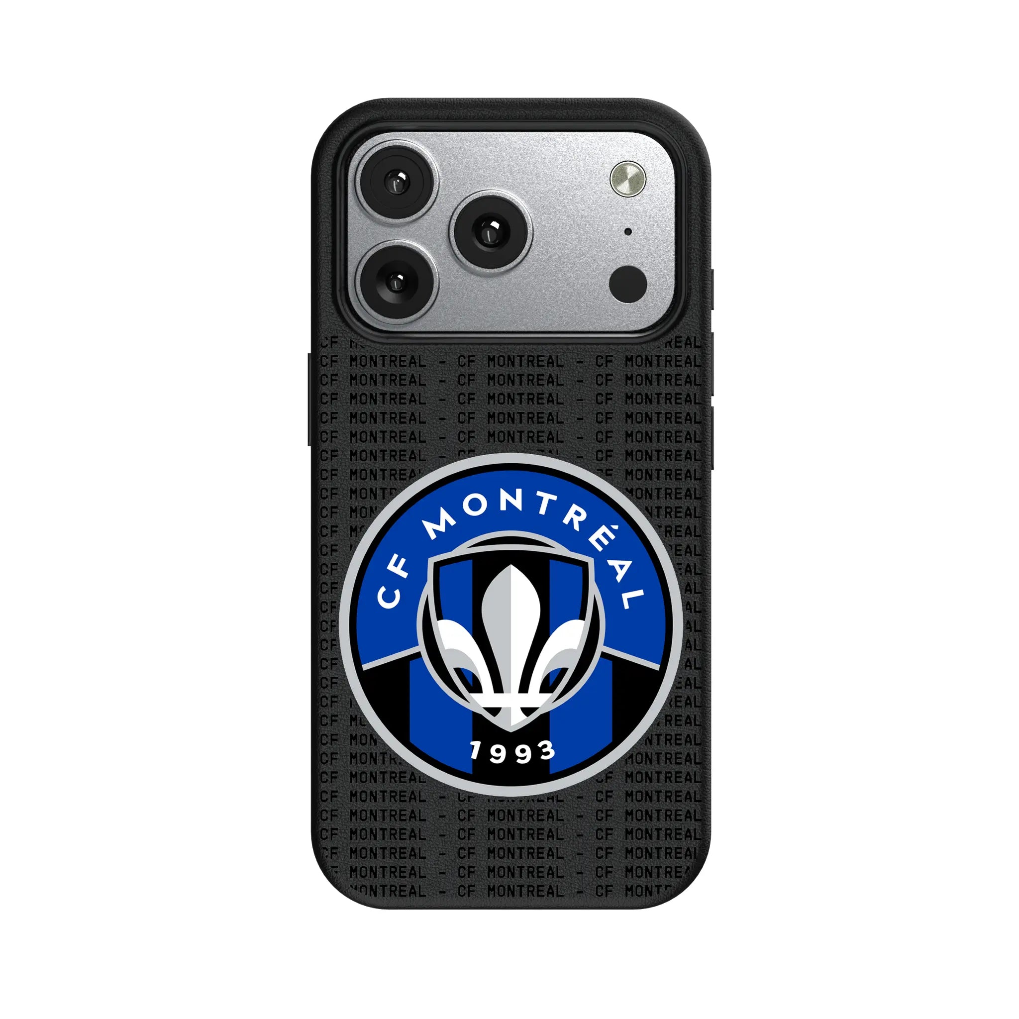 CF Montreal Text Backdrop iPhone MagSafe Compatible Phone Case for Apple iPhone#Device_iPhone 17 Pro