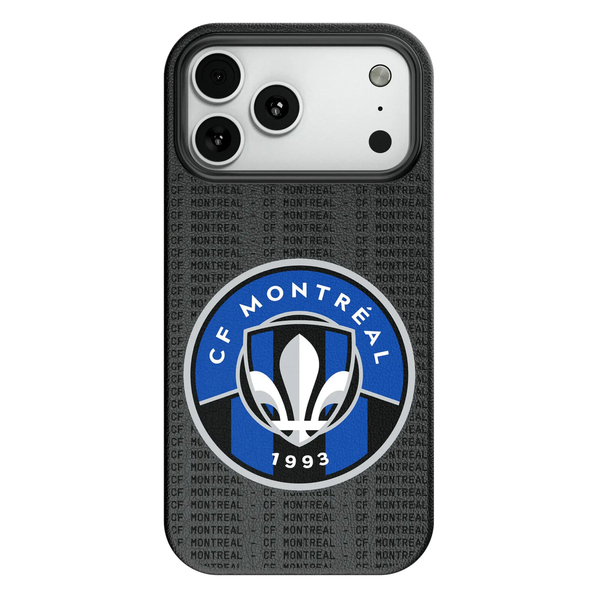 CF Montreal Text Backdrop MagSafe Compatible Phone Case for Apple iPhone