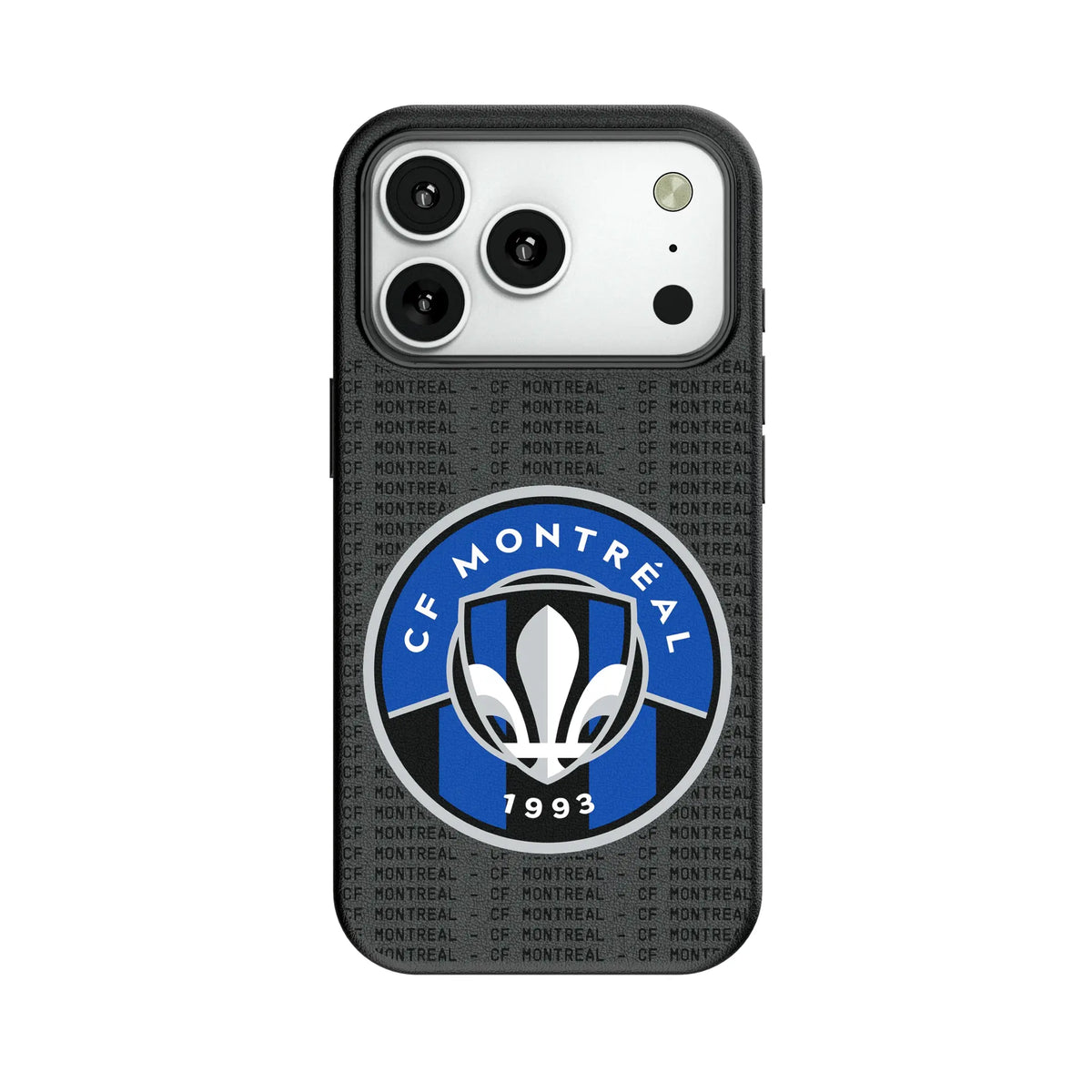 CF Montreal Text Backdrop MagSafe Compatible Phone Case for Apple iPhone