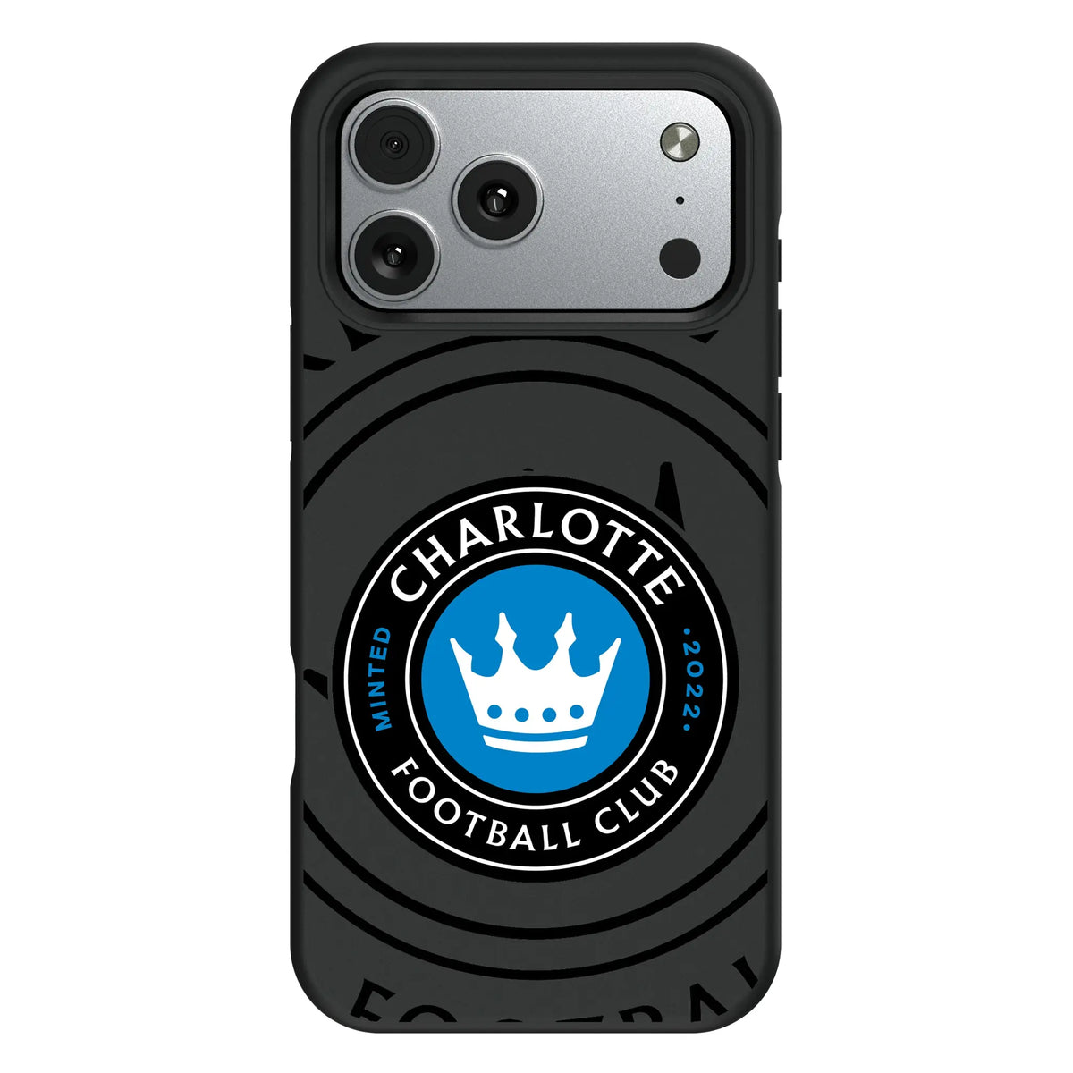 Charlotte FC Monocolor Tilt iPhone Bump Phone Case for Apple iPhone#Device_iPhone 17 Pro Max