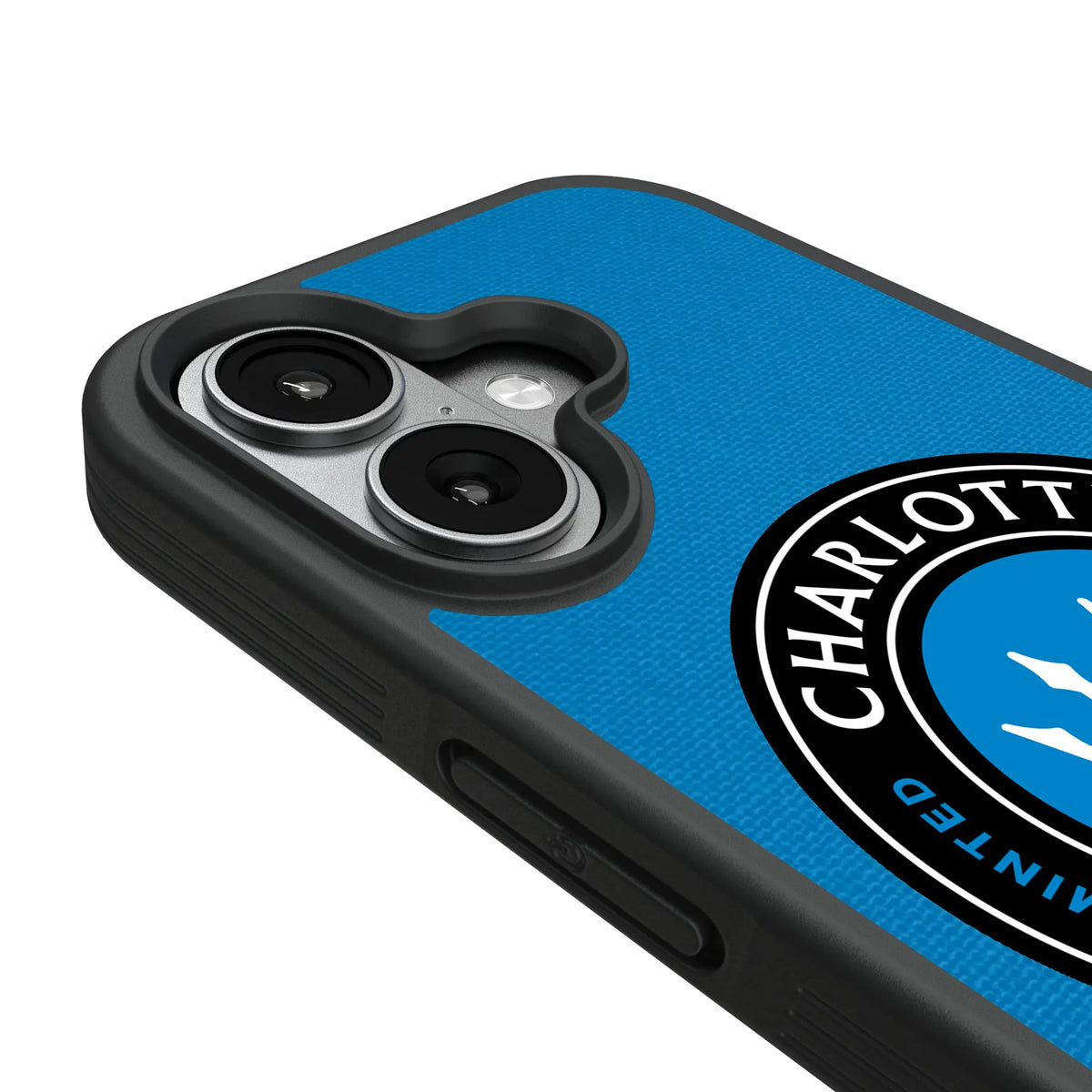 Charlotte FC Stripe iPhone Bump Phone Case for Apple iPhone - Detail#Device_iPhone 17