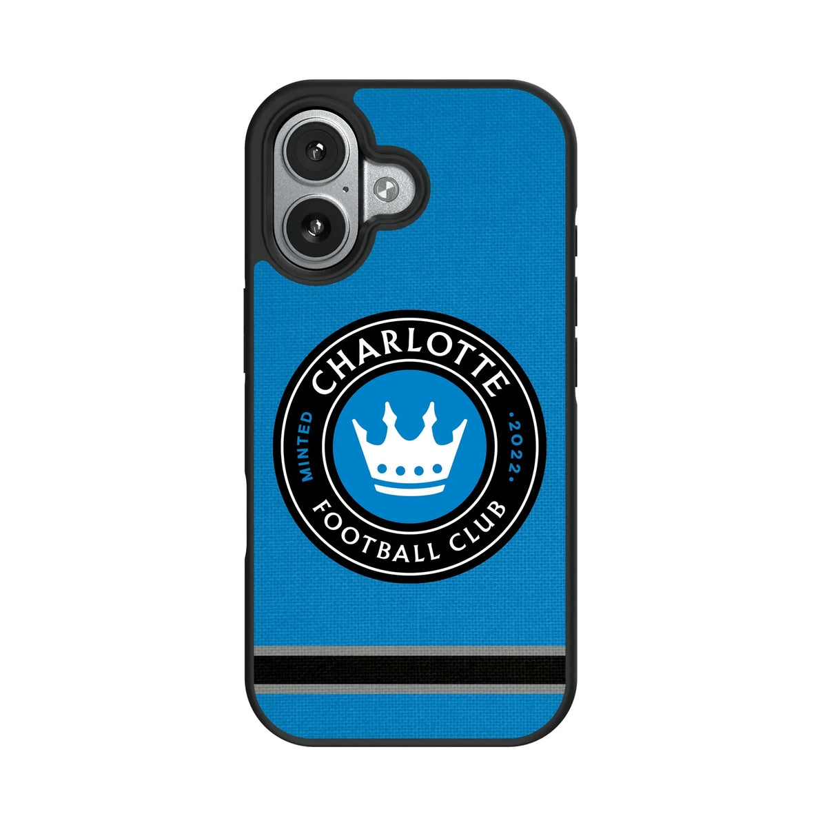 Charlotte FC Stripe iPhone Bump Phone Case for Apple iPhone#Device_iPhone 17