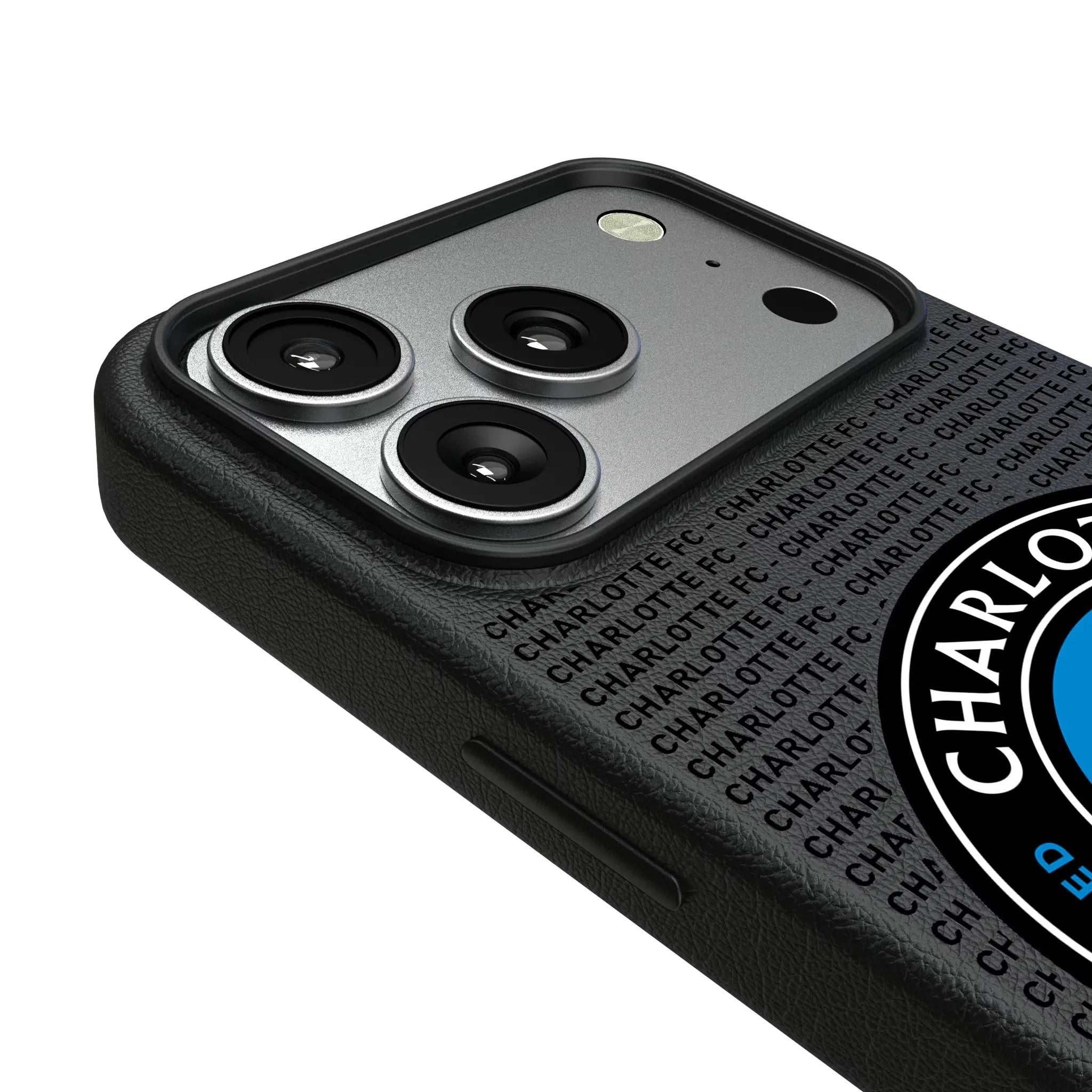 Charlotte FC Text Backdrop iPhone MagSafe Compatible Phone Case for Apple iPhone - Detail#Device_iPhone 17 Pro