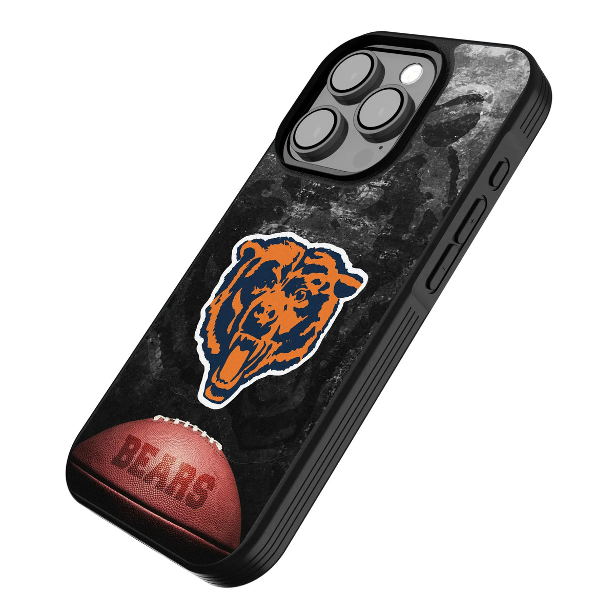 Chicago Bears 1946 Historic Collection Legendary iPhone Bump Phone Case for Apple iPhone - Isometric View