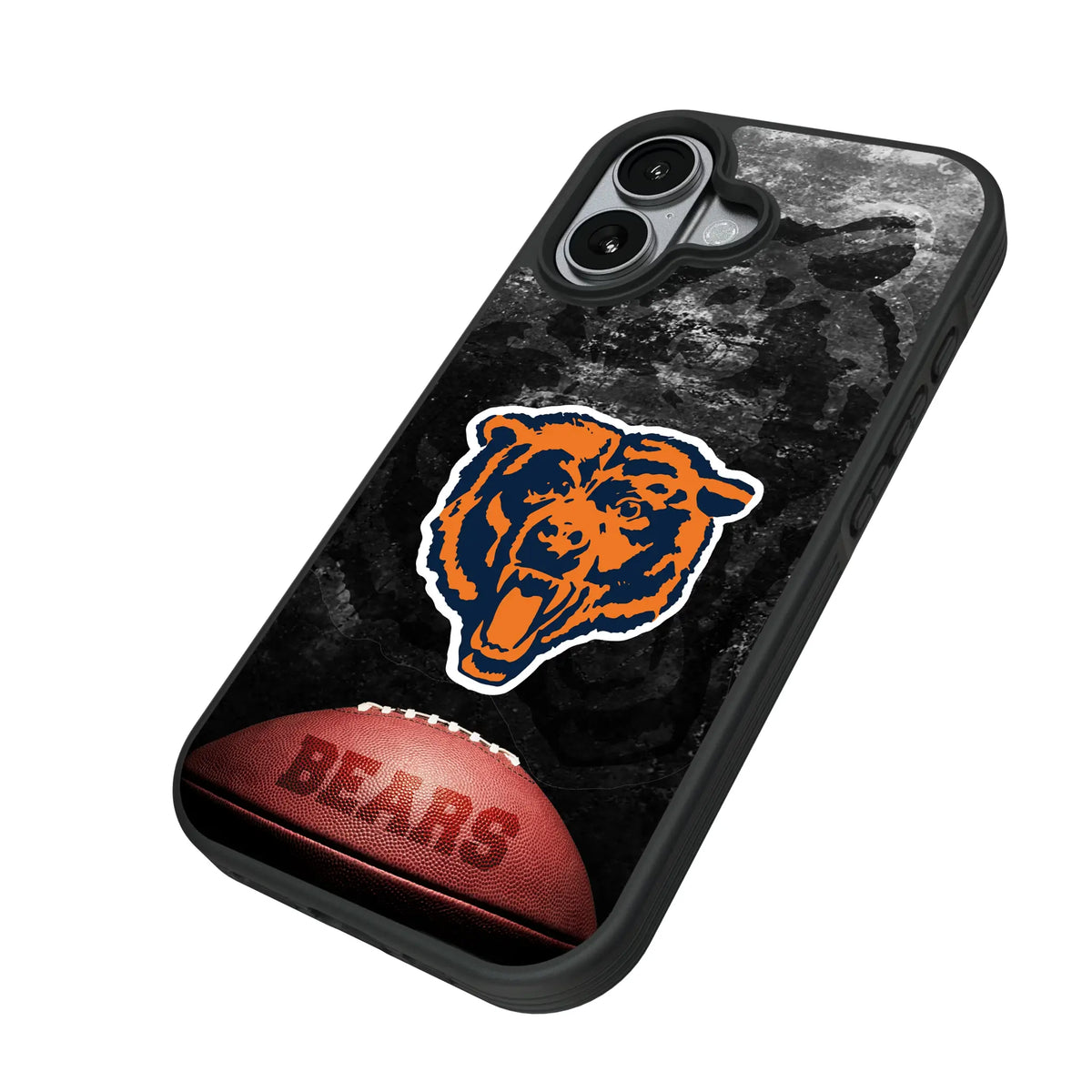 Chicago Bears 1946 Historic Collection Legendary iPhone Bump Phone Case for Apple iPhone - Isometric View#Device_iPhone 17