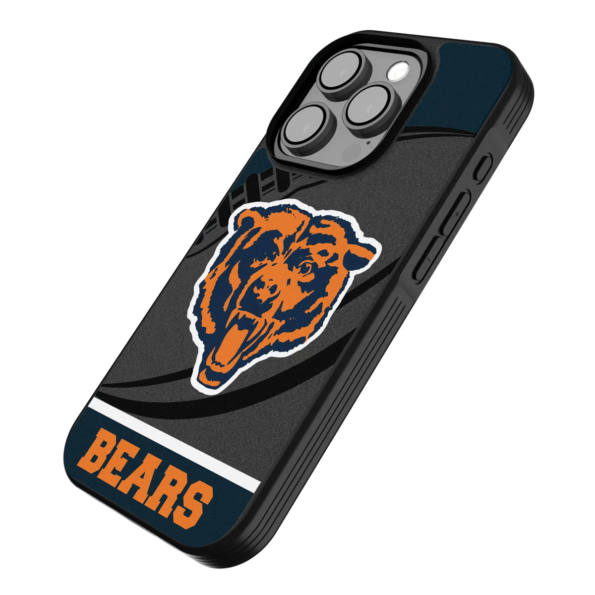 Chicago Bears 1946 Historic Collection Passtime iPhone Bump Phone Case for Apple iPhone - Isometric View