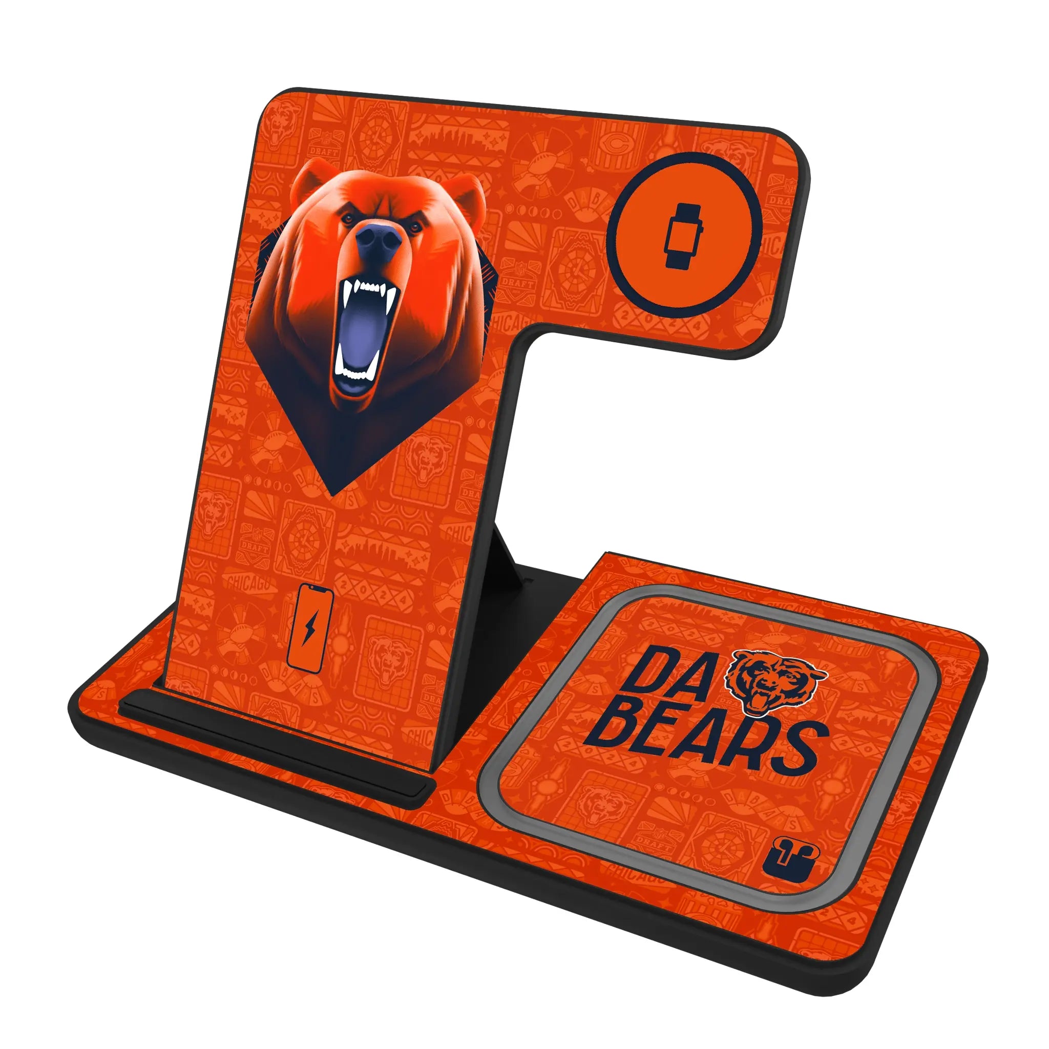Chicago Bears Deco 3 in 1 Charging Station