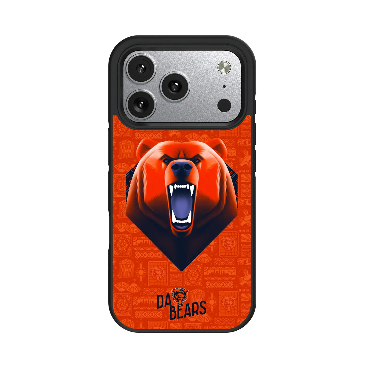 Chicago Bears Deco iPhone Bump Phone Case for Apple iPhone#Device_iPhone 17 Pro