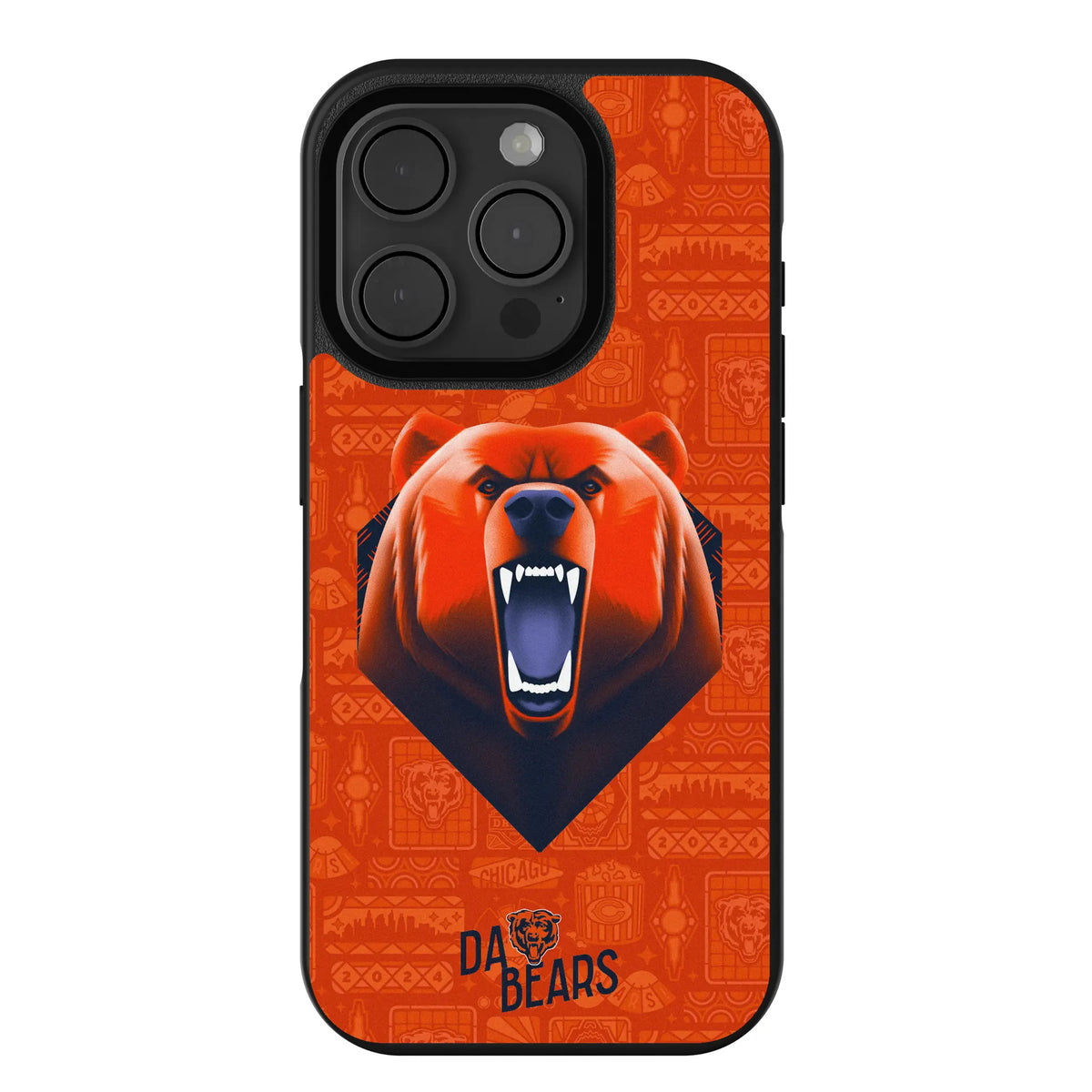 Chicago Bears Deco iPhone Bump Phone Case for Apple iPhone