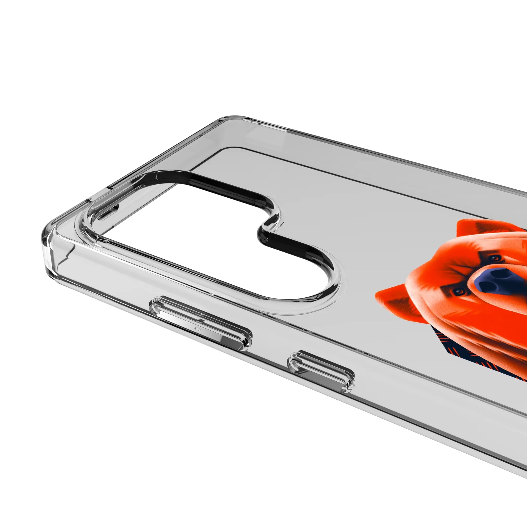 Chicago Bears Deco Galaxy Clear Phone Case for Samsung Galaxy - Detail#Device_Galaxy S25 Ultra