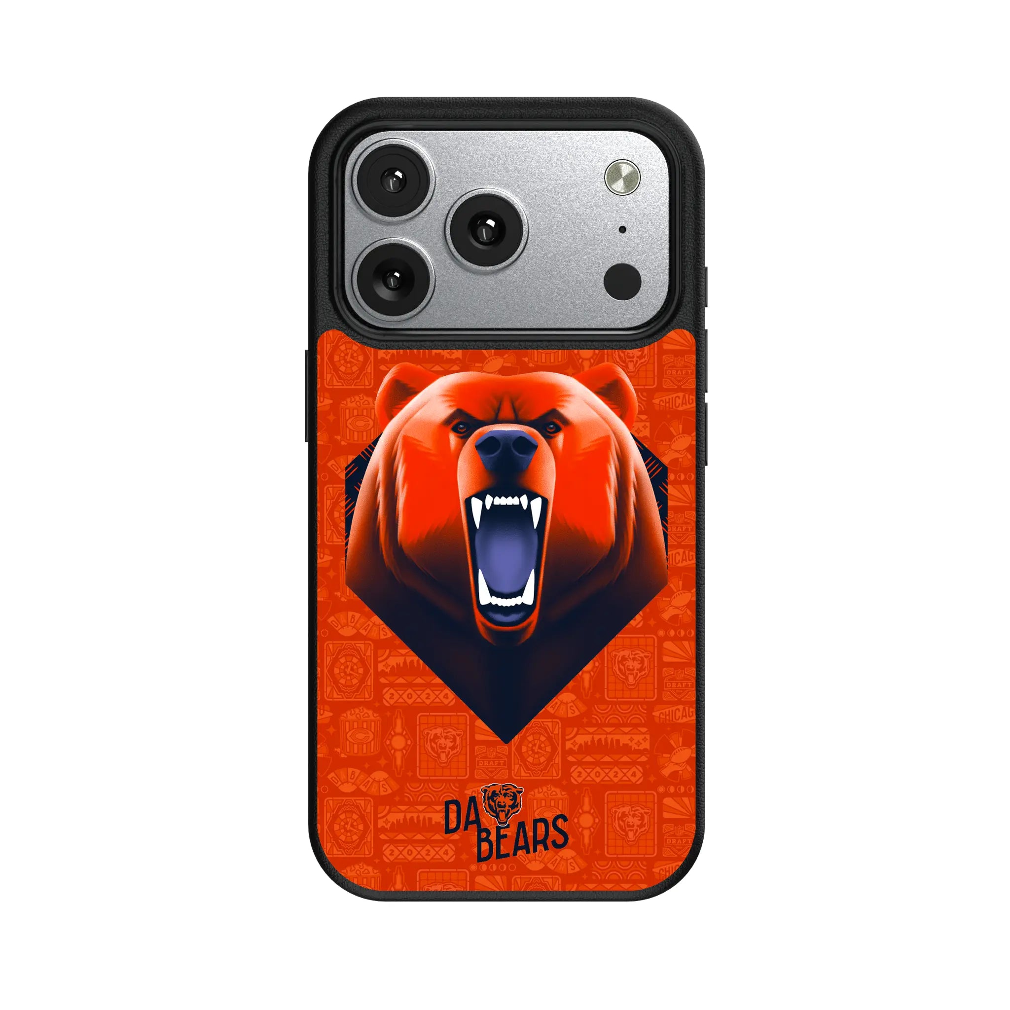 Chicago Bears Deco iPhone MagSafe Compatible Phone Case for Apple iPhone#Device_iPhone 17 Pro