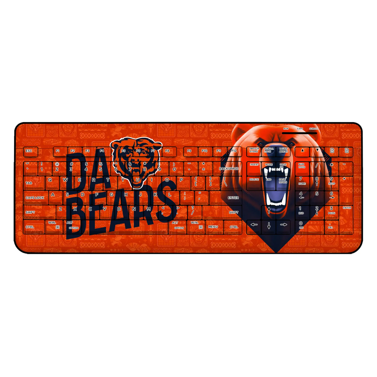 Chicago Bears Deco Wireless USB Keyboard