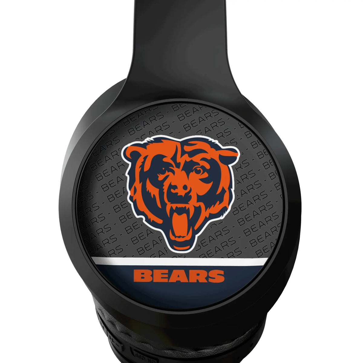 Chicago Bears Endzone Plus Wireless Over-Ear Headphones With Case - Detail