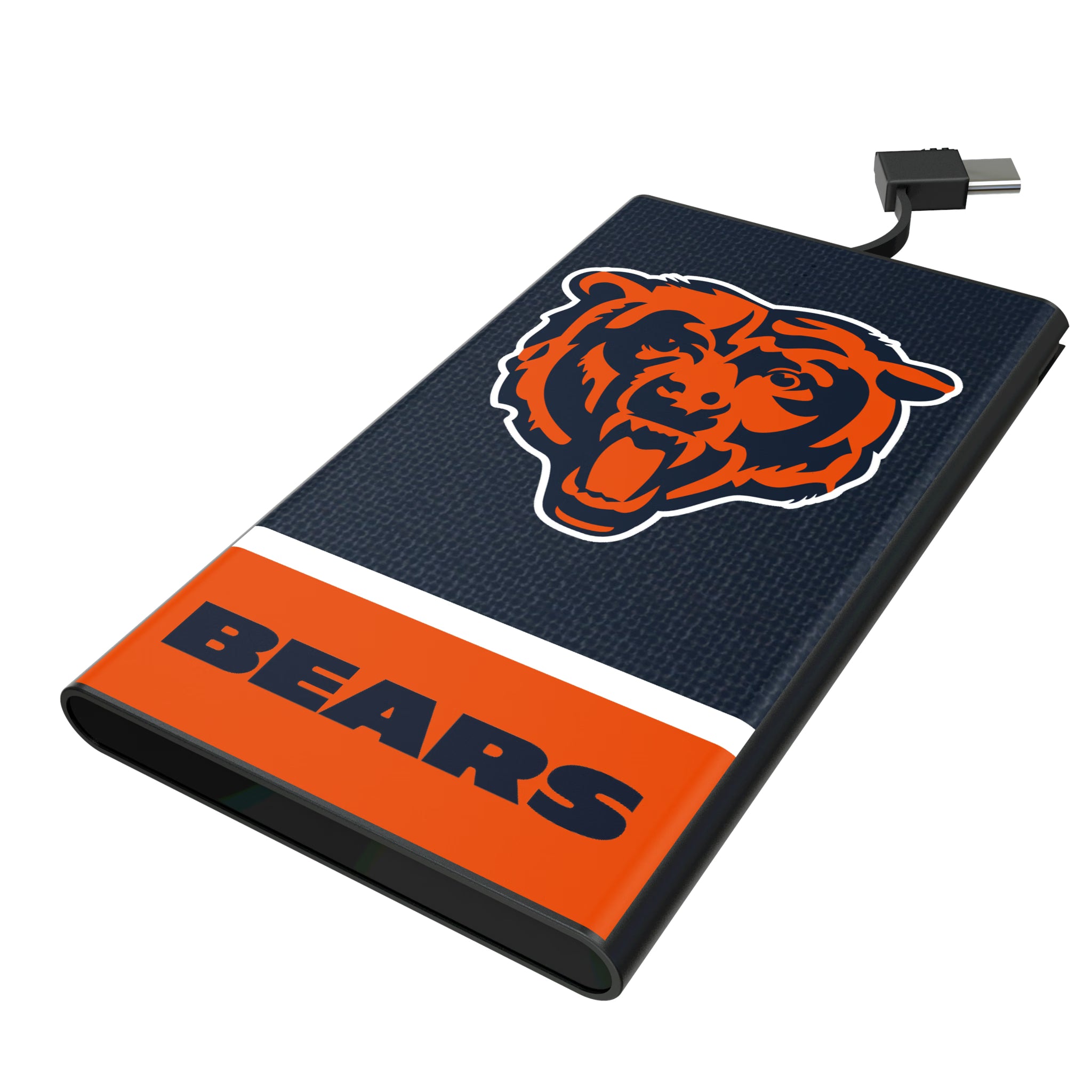 Chicago Bears Endzone Solid 5000mAh Flat Powerbank