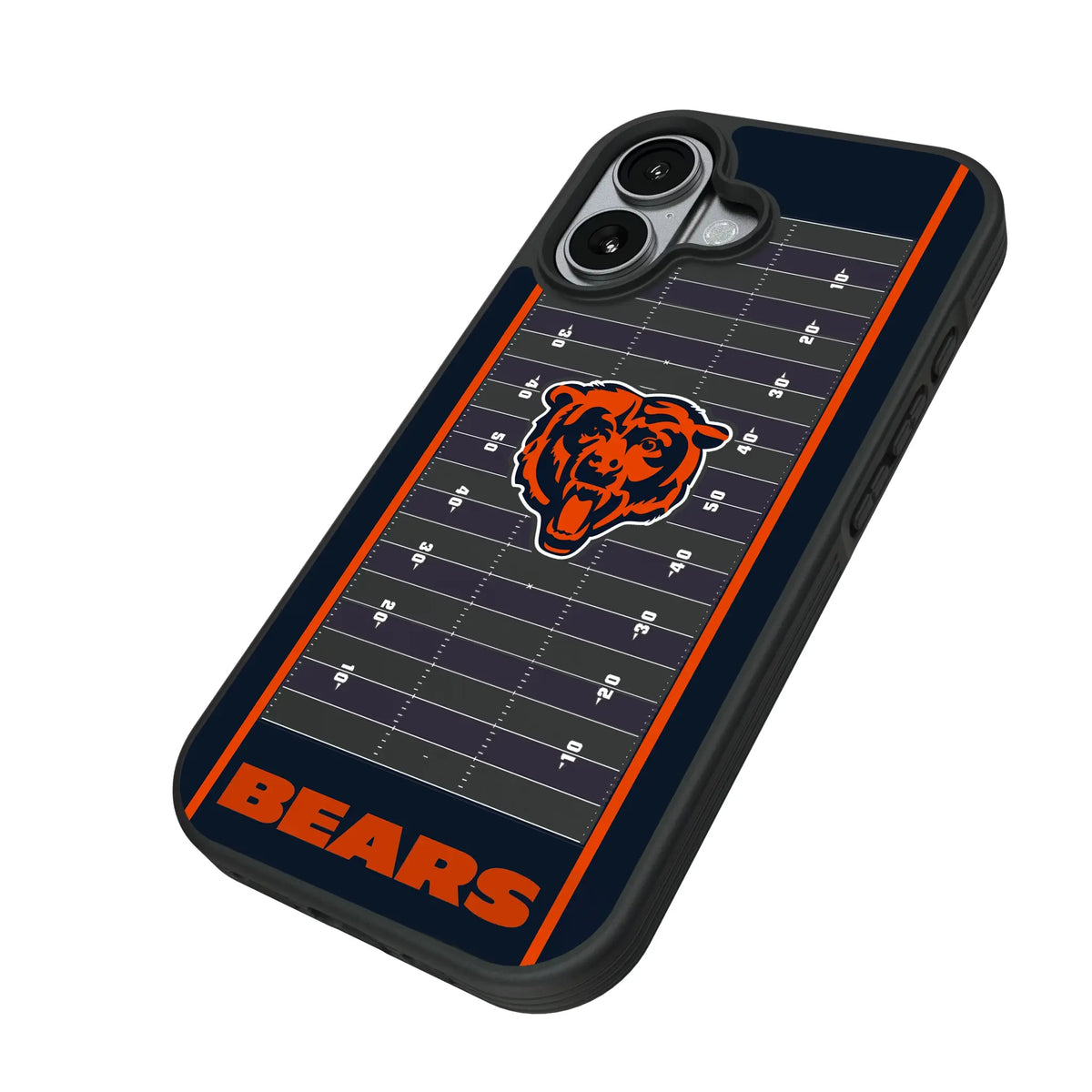 Chicago Bears Field iPhone Bump Phone Case for Apple iPhone - Isometric View#Device_iPhone 17