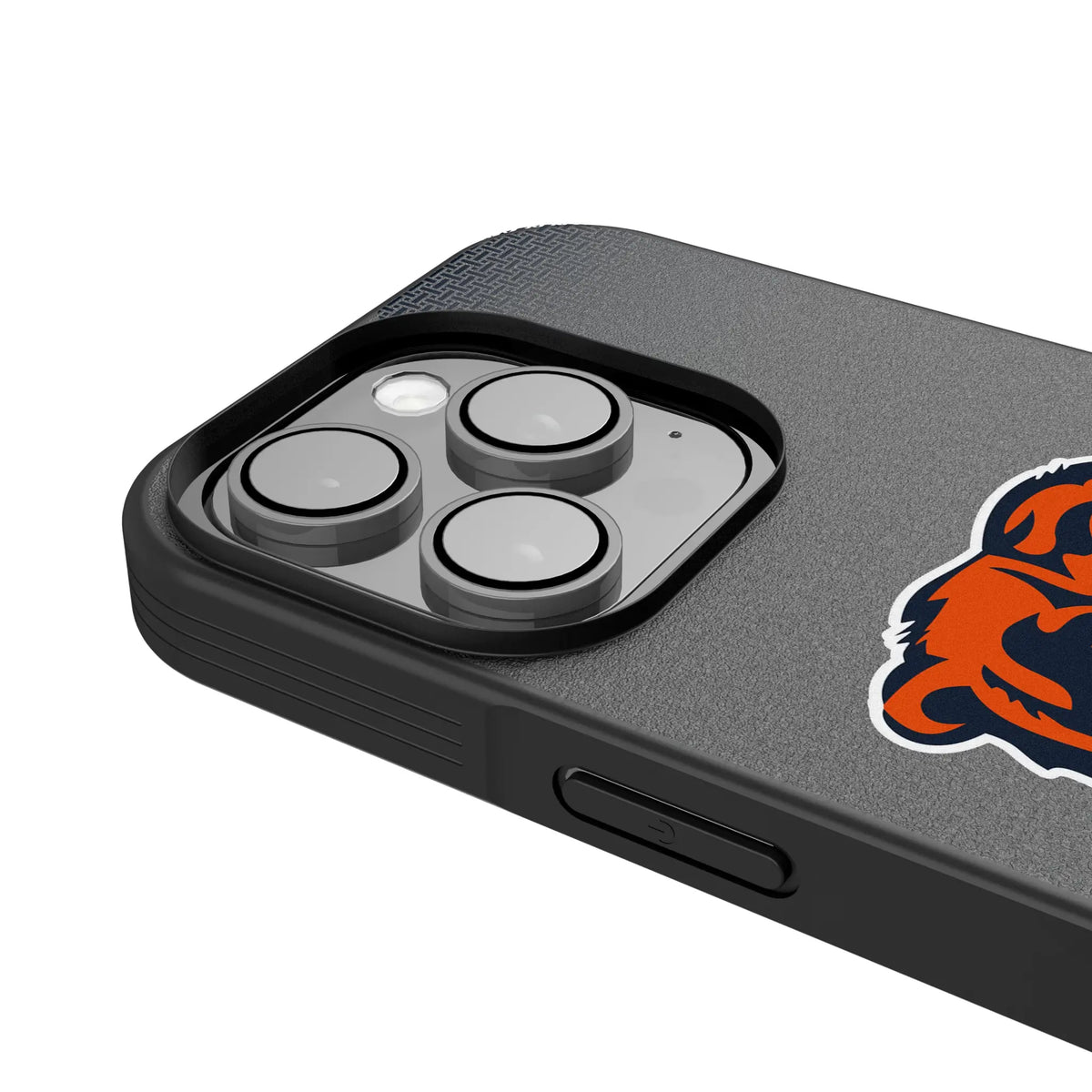 Chicago Bears Linen iPhone Bump Phone Case for Apple iPhone - Detail