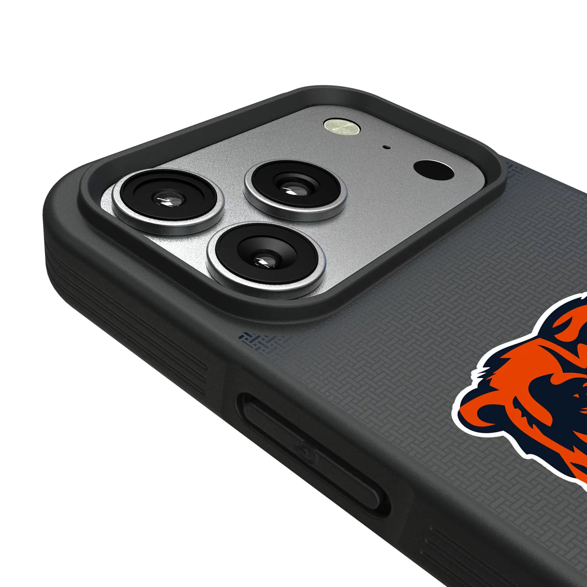 Chicago Bears Linen iPhone Bump Phone Case for Apple iPhone - Detail#Device_iPhone 17 Pro