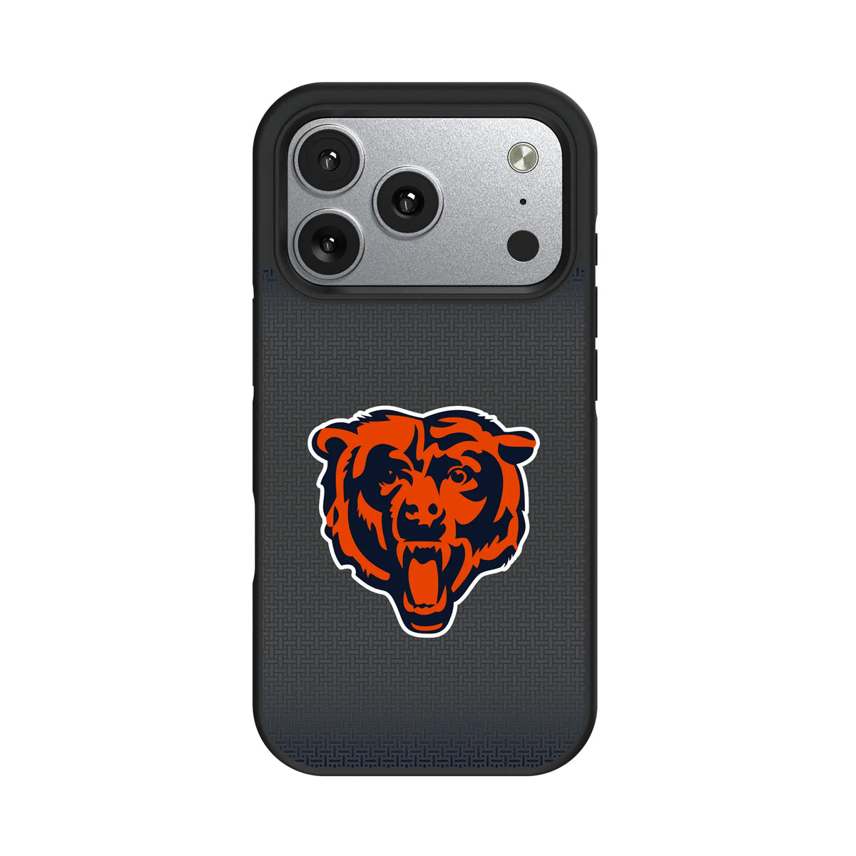 Chicago Bears Linen iPhone Bump Phone Case for Apple iPhone#Device_iPhone 17 Pro
