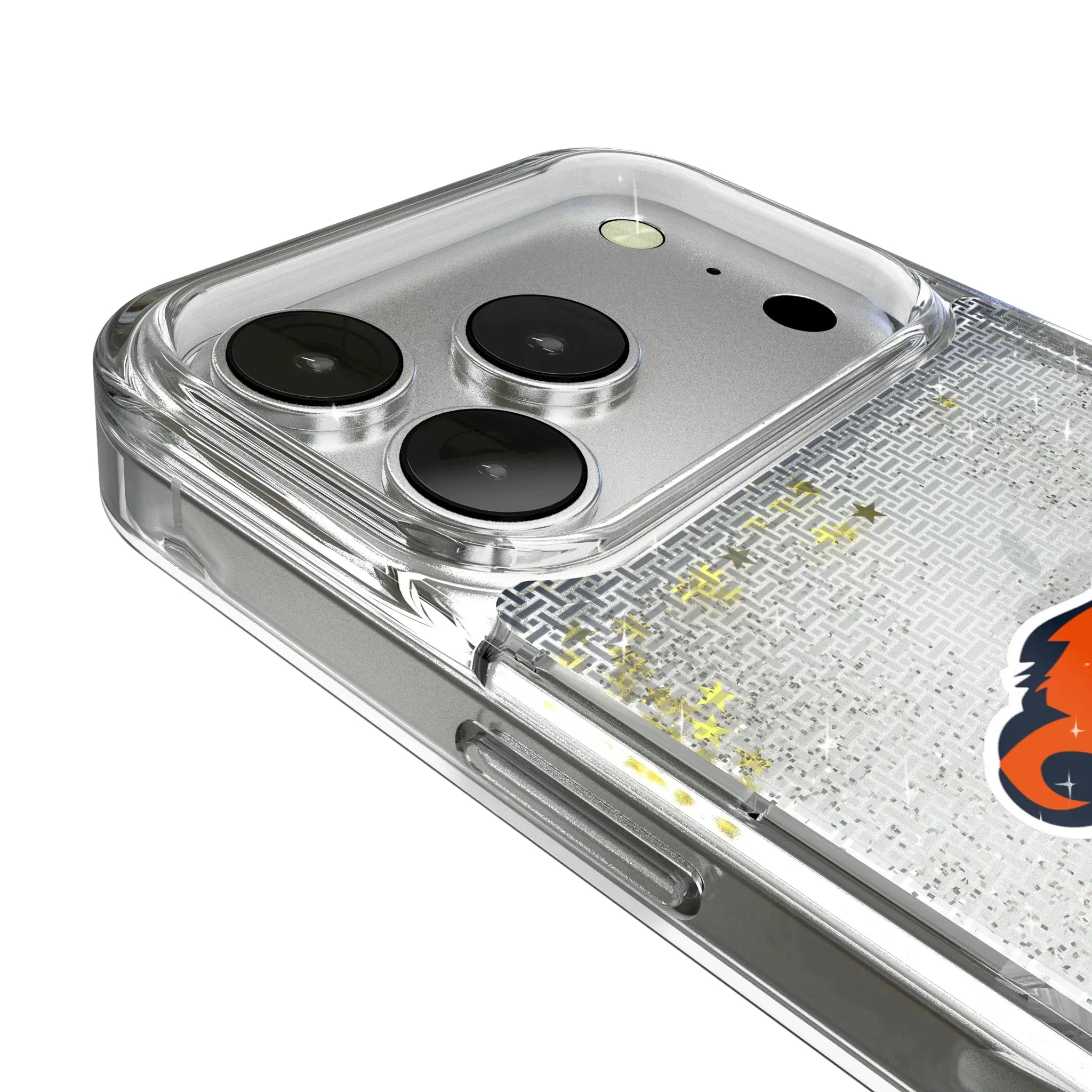 Chicago Bears Linen iPhone Glitter Phone Case for Apple iPhone - Detail