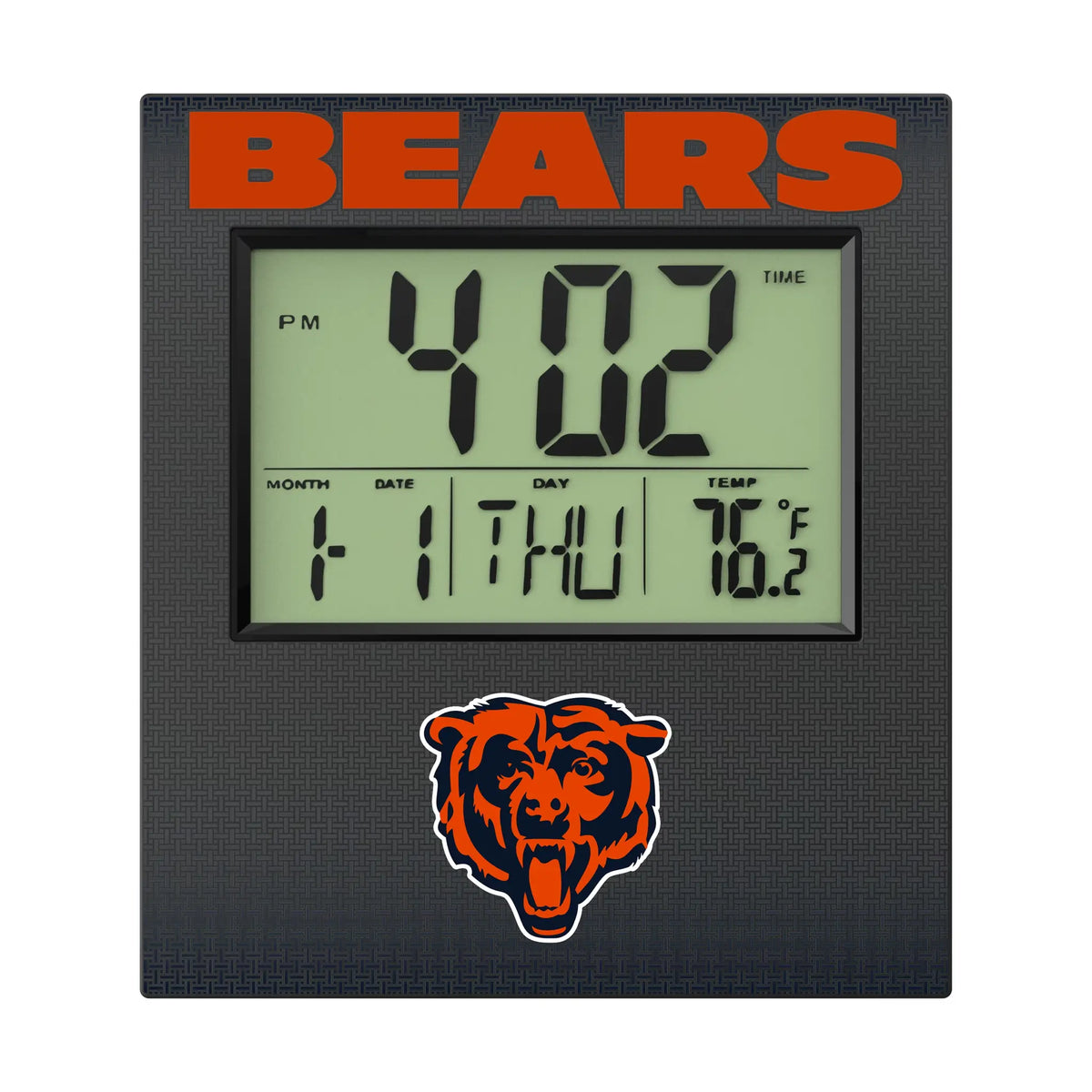 Chicago Bears Linen Wall Clock